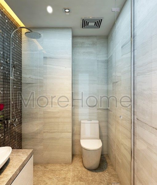 Thiết kế nội thất phòng tắm, nhà vệ sinh căn hộ Lexington